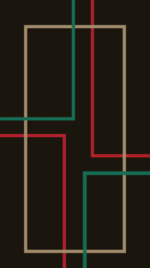 Geometric Dark Intersecting Lines Wallpaper