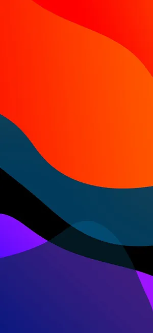 Geometric Dark Tones Ios 16 Wallpaper