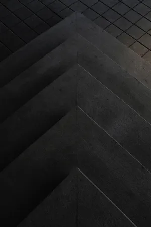 Geometric Triangle Cement Dark Mode Wallpaper