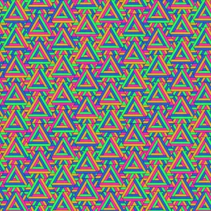 Geometric Triangles Wallpaper