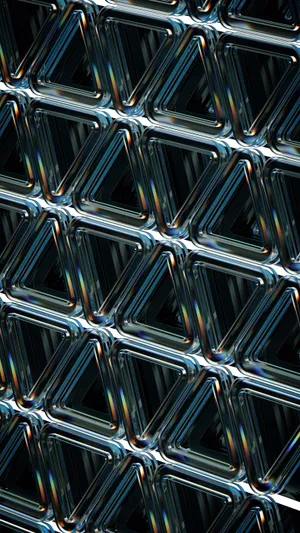 Geometric Triangles Emboss Wallpaper