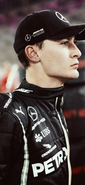 George Russell - A Dynamic Force In Formula 1 Racing Wallpaper