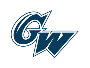 George Washington University Logo In White Wallpaper
