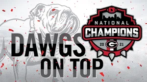 Georgia Bulldogs On Top Wallpaper