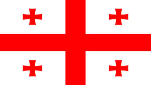 Georgia National Flag Wallpaper