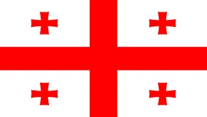 Georgia National Flag Wallpaper