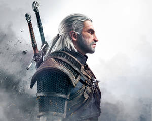 Geralt Side View The Witcher 3 Wallpaper