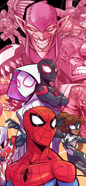 Get Amazing Spider Man Organization Protection On Your Iphone Wallpaper