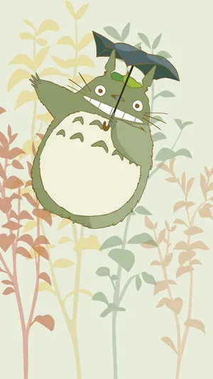 Get Enchanted With The Magical World Of Studio Ghibli On Your Iphone Wallpaper