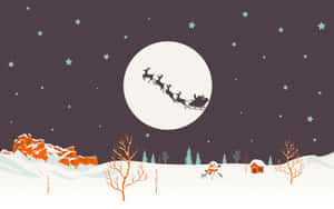 Get Into The Holiday Spirit With This Christmas Aesthetic Computer Background Wallpaper