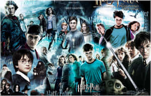 Get Magical With The Harry Potter All Characters Cast Wallpaper