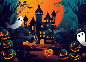 Get Ready For A Frightfully Fun-filled Halloween Wallpaper