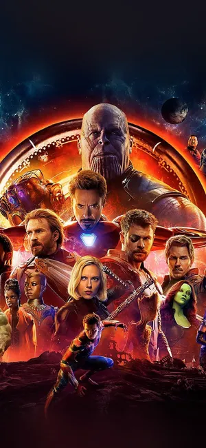 Get Ready For A Superhero Experience With The Marvel Iphone 11 Wallpaper