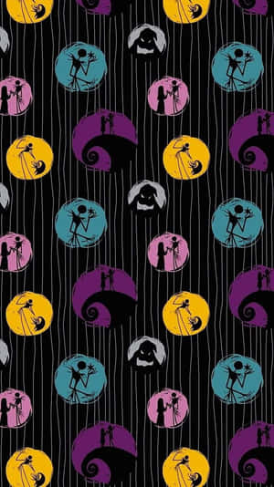 Get Ready For The Halloween Season With A Nightmare Before Christmas Phone Wallpaper