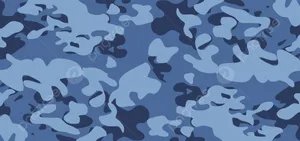 Get Ready For The Outdoors With Blue Camo Wallpaper