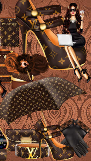 Get Ready For The Summer With The New Louis Vuitton Iphone. Wallpaper