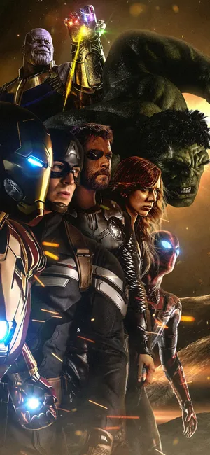 Get Ready To Be Powerful And Stylish With Marvel & The Iphone 11. Wallpaper