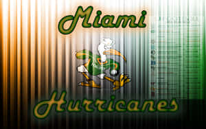 Get Ready To Cheer For The Miami Hurricanes! Wallpaper