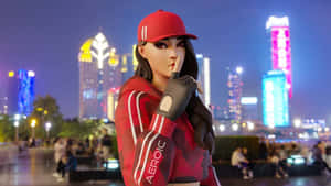 Get Ready To Dominate The Fortnite Battle Royale With The Ruby Skin! Wallpaper