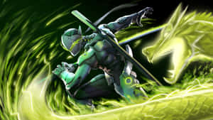 Get Ready To Experience The Future With Genji 4k Wallpaper