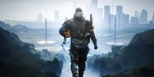 Get Ready To Explore A Dangerous But Beautiful Land In Death Stranding Pc Wallpaper