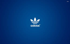 Get Ready To Flex In The Classic Adidas Blue. Wallpaper