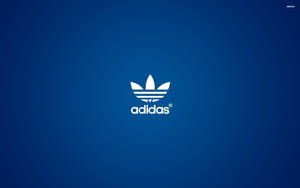 Get Ready To Flex In The Classic Adidas Blue. Wallpaper