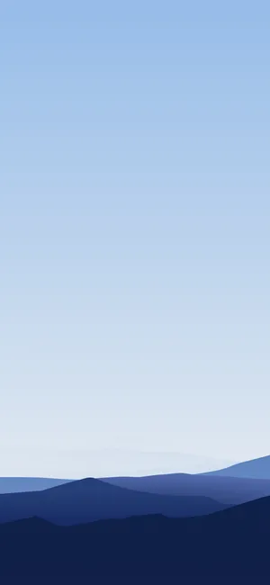 Get Simple, Get Blue. Upgrade Your Phone With The Simple Blue Iphone Wallpaper