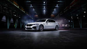 Get Sporty And Powerful With The Powerful Bmw M5 4k. Wallpaper