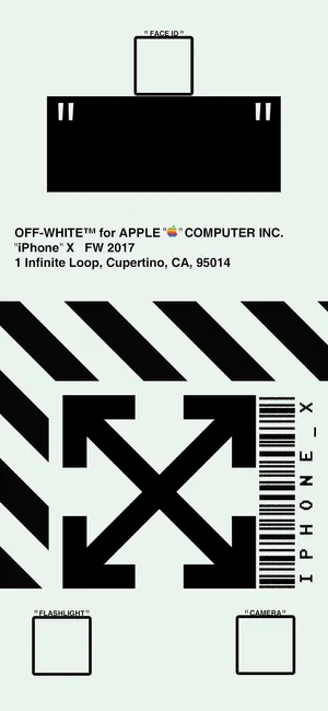 Get The Latest Off White Ipad To Stay Connected On The Go. Wallpaper