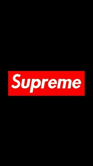 Get The Perfect Matchup Of Luxury And Design With The Supreme Iphone Wallpaper