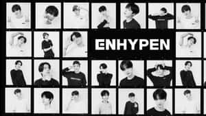 Get Up Close And Personal With Enhypen And Their New Laptop! Wallpaper