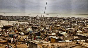 Ghana Jamestown Fishing Village Wallpaper