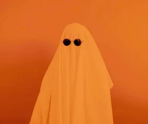 Ghost Aesthetic Black Shades Wallpaper
