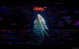 Ghost In Glitch Wallpaper
