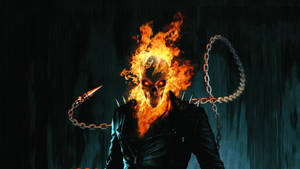 Ghost Rider In Chains Wallpaper