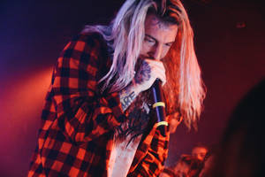 Ghostemane Red Flannel Wallpaper