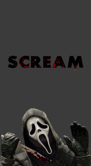 Ghostface Scream Aesthetic Wallpaper