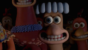 Giant Bomb From The Chicken Run Movie Wallpaper