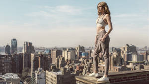 Gigi Hadid Reebok Campaign Wallpaper