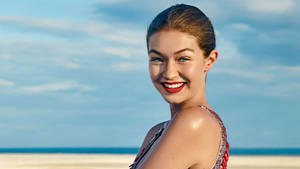 Gigi Hadid Top Fashion Model Wallpaper