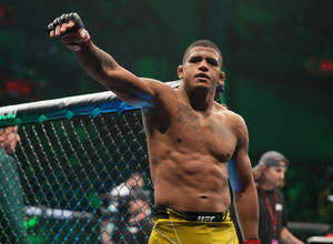 Gilbert Burns Fist Pump Wallpaper