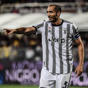 Giorgio Chiellini Juventus Fc Vs. Ss Lazio Wallpaper