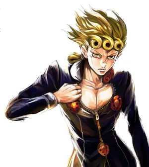 Giorno Giovanna Artwork Wallpaper