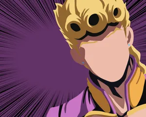 Giorno Giovanna Vector Art Wallpaper