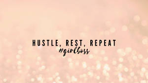 Girl Boss Daily Routine Wallpaper