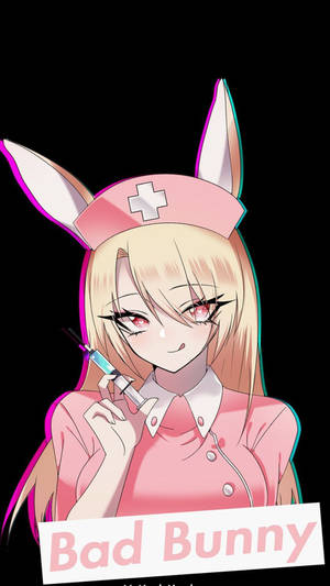 Girl Cute Aesthetic Bad Bunny Wallpaper