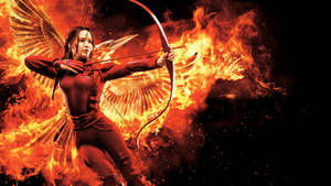 Girl On Fire The Hunger Games Wallpaper