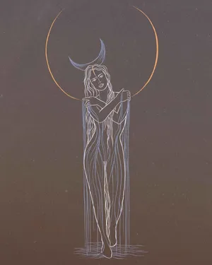 Girl Witchcraft Wallpaper