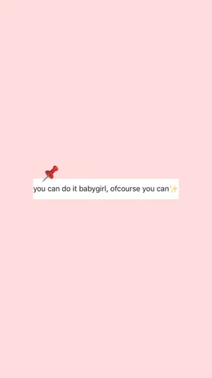 Girly Aesthetic With Inspirational Quotes Wallpaper
